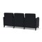 Lesro Siena Lounge Reception 3 Seat Tandem Seating, Black, MD Black Upholstery SN3103 - alternate 3